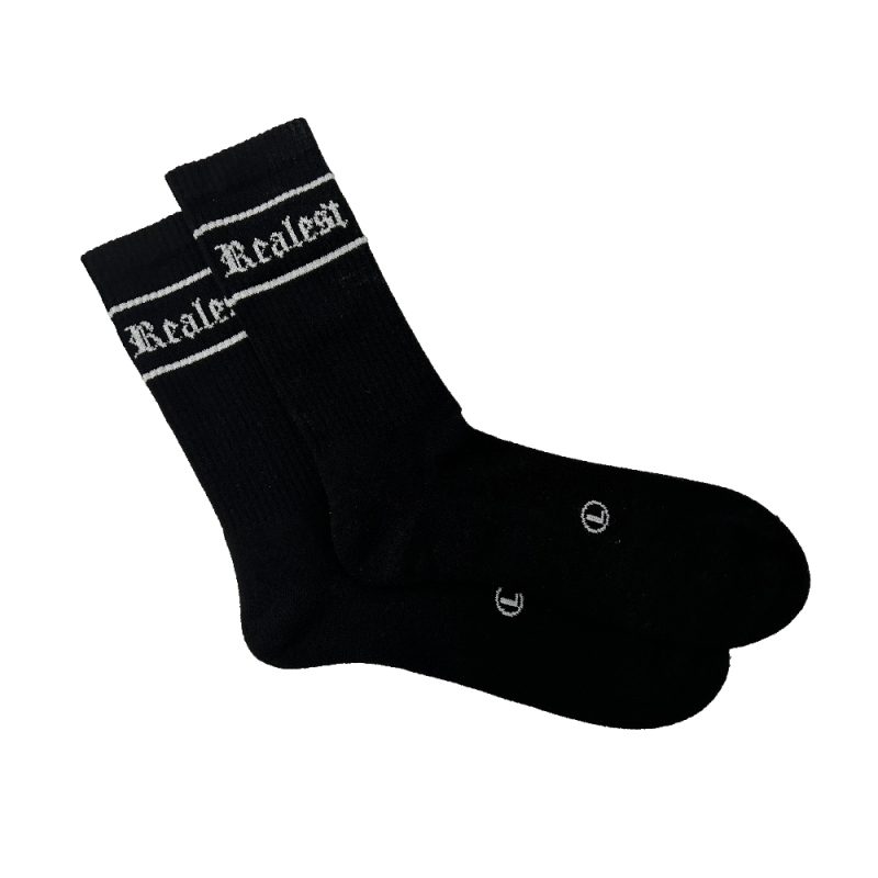 Black Realest Socks